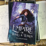 Empire of War & Wings Signed Hardcover, E-book & Audiobook